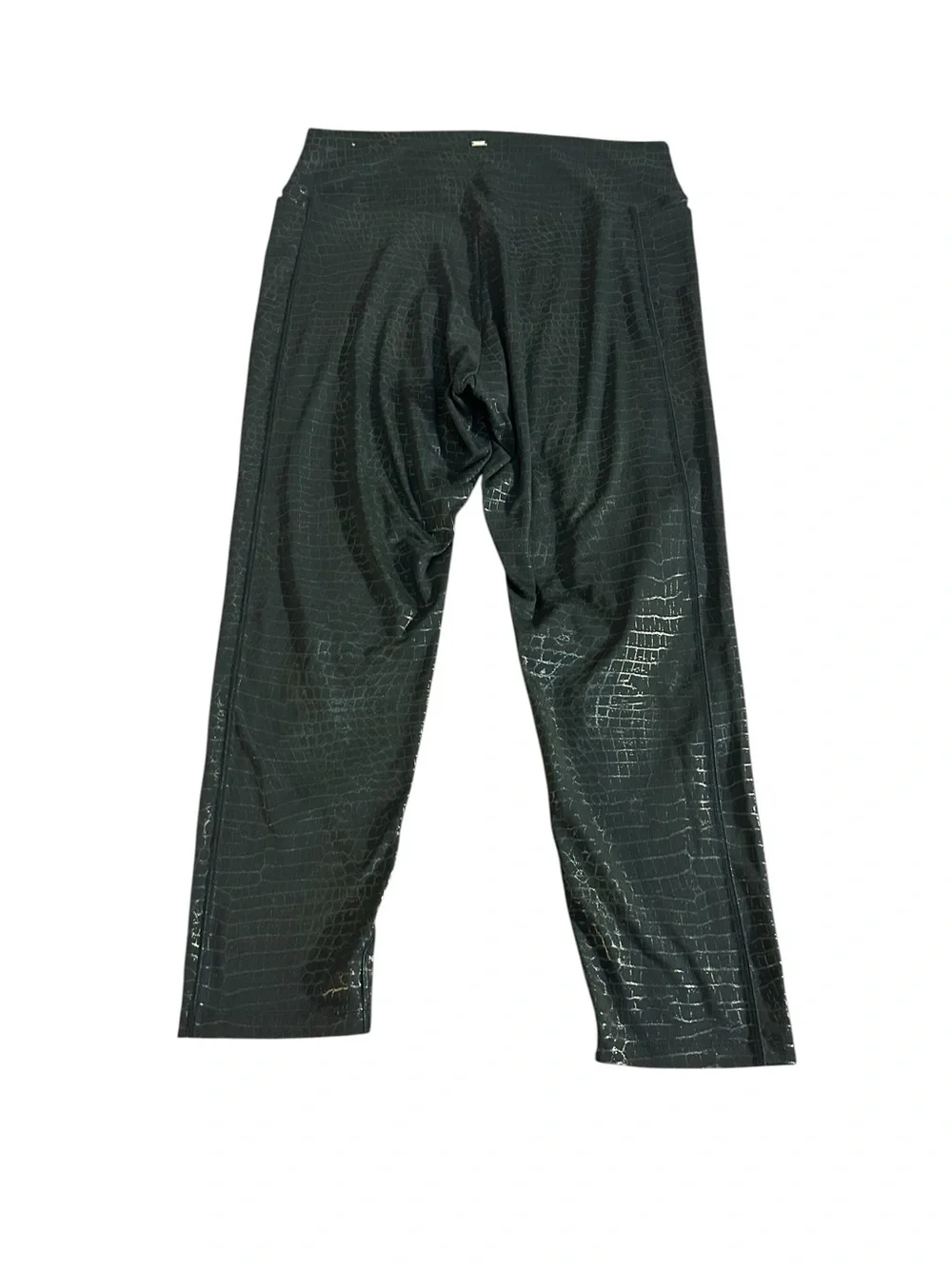Victoria's Secret PINK Active Ultimate V Leggings Crocodile Print Black XL